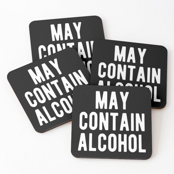 Item preview, May Contain Alcohol designed and sold by CatMonkStudios.