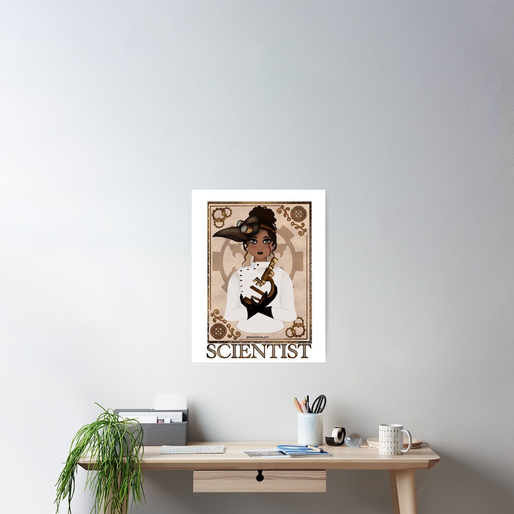 Scientist (STEAMpunk Art) Poster