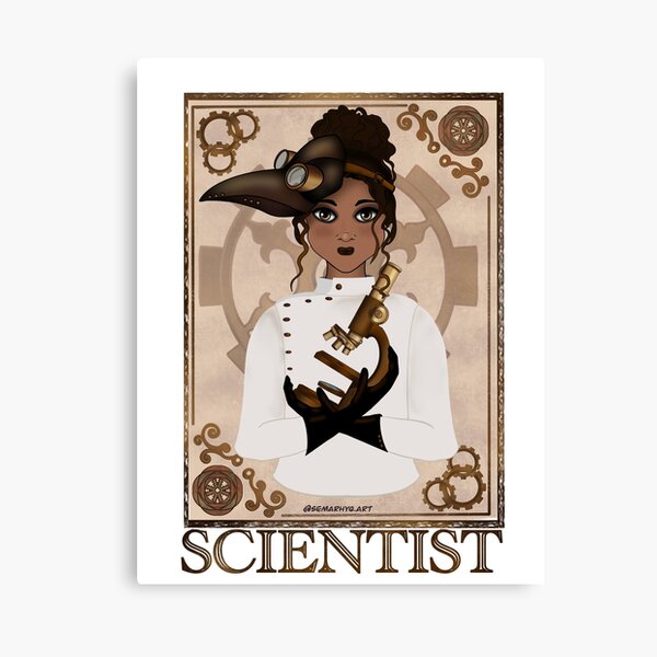 Scientist (STEAMpunk Art) Canvas Print