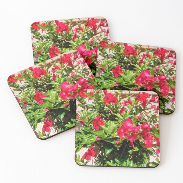 Item preview, Red flower vine designed and sold by debravalenti.