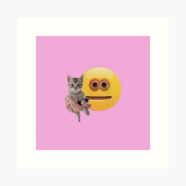 Cursed emoji funny emojis pack Poster for Sale by Kaito Designs