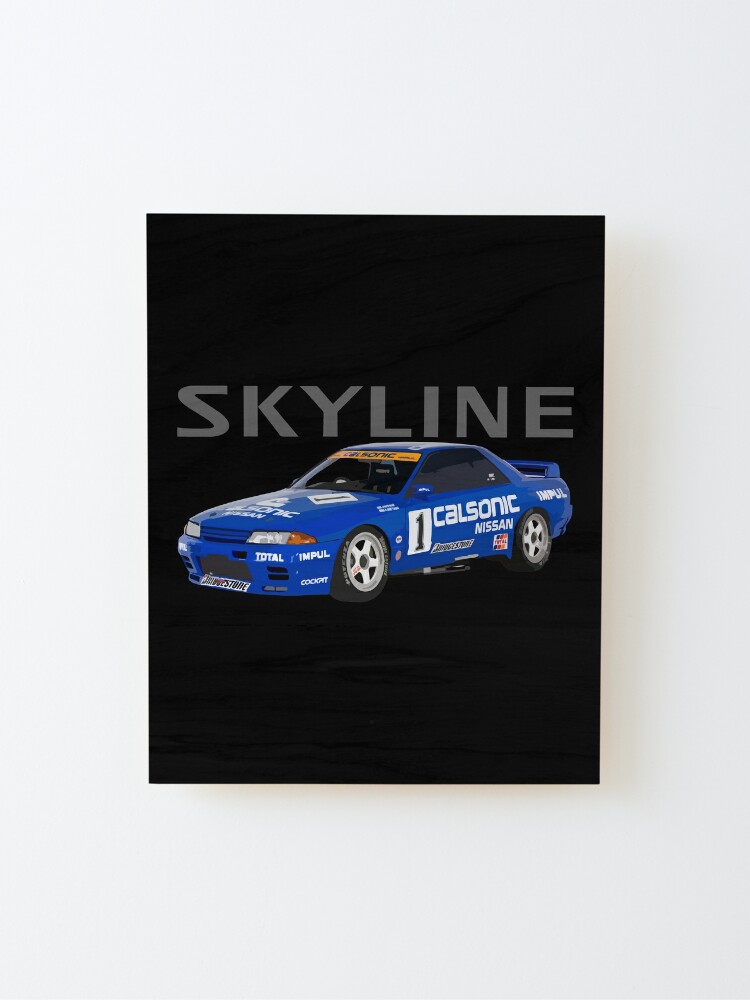 Nissan Skyline GT-R JGTC Race Car R32 | Mounted Print