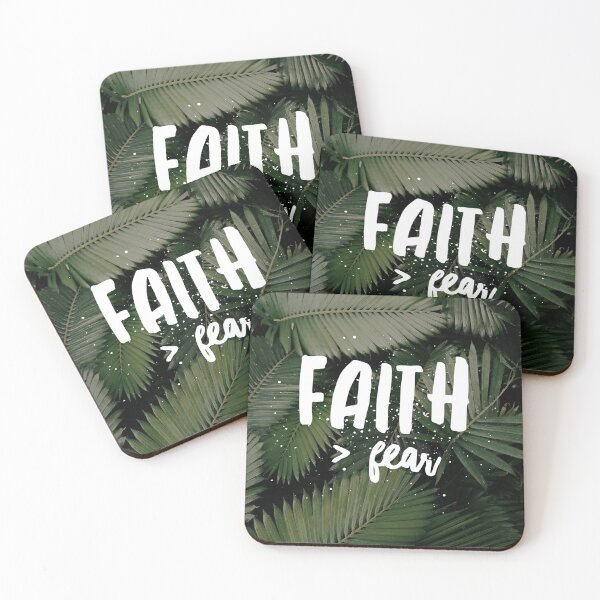 Item preview, Christian T Shirts Faith Greater than Fear designed and sold by rheajasmine.