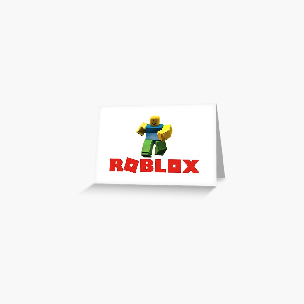 Roblox Greeting Card By Mohamedhl Redbubble