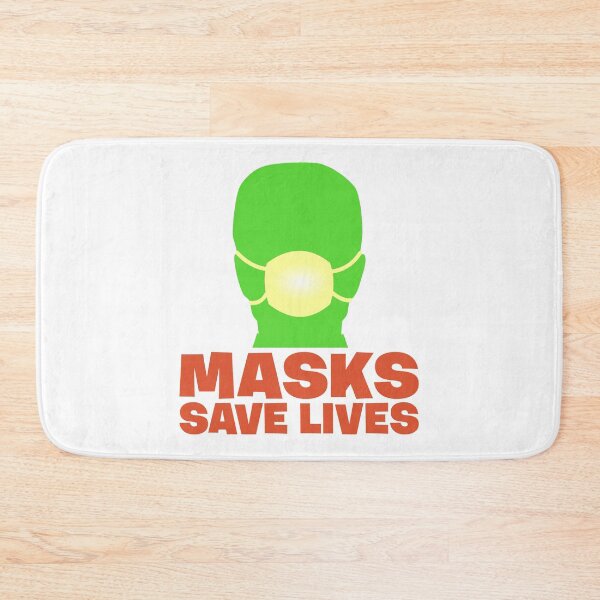 Item preview, MASKS SAVE LIVES designed and sold by GorillaFarm.