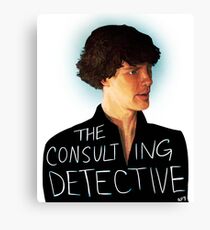 The Consulting Detective Canvas Print