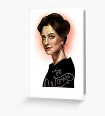 The Woman Greeting Card