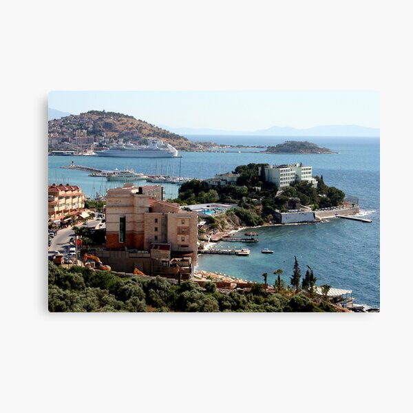 Harbor View from Kusadasi Canvas Print