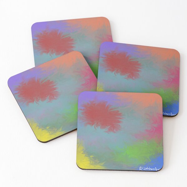 Item preview, Colorful Paint Bursts designed and sold by headtrackerart.