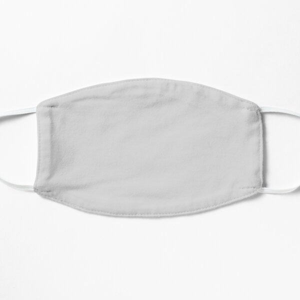 Grey Plain Solid Just Gray Mask Flat Mask