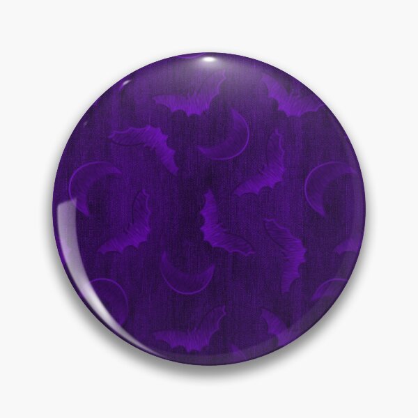 Item preview, Bat Embroidery on Purple designed and sold by The Wellington Boot.