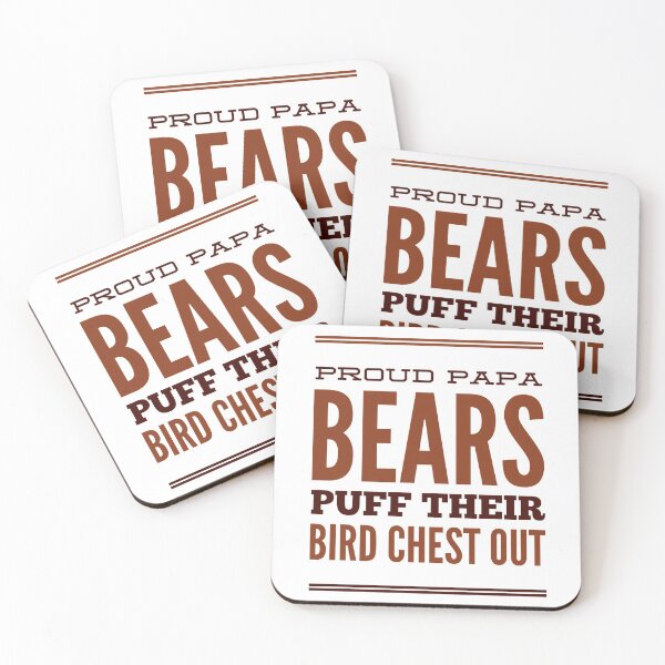 Item preview, Proud Papa Bears Puff Their Bird Chest Out designed and sold by OfferHeat.