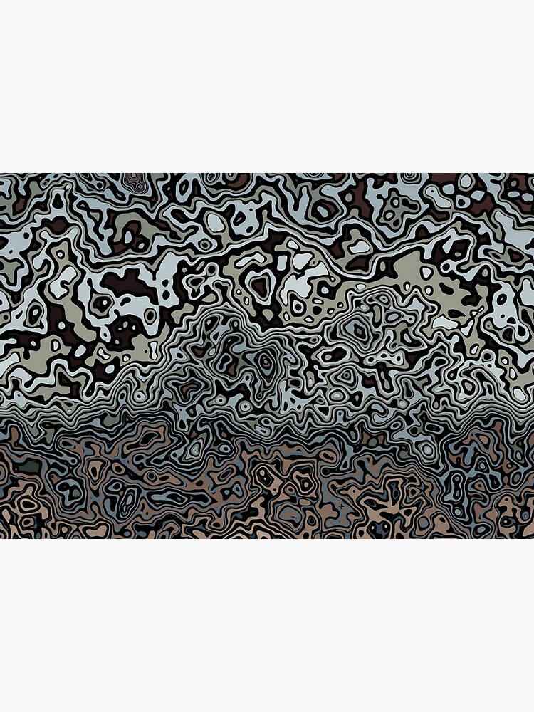 Urban Camouflage Black Brown Grey by RootSquare