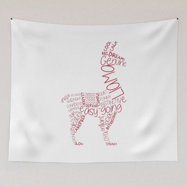 Item preview, Red Llama Spirit Animal designed and sold by kjeppson.