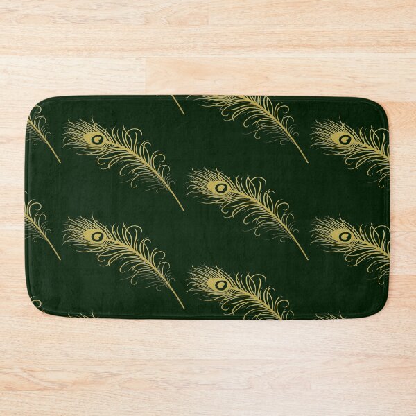 Artikelvorschau, Fancy Metallic Pfauenfeder Gold entworfen und verkauft von Pixelchicken.