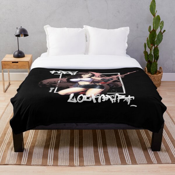 Copy of Final Fantasy Remake FF7 Anime Girl Waifu Otaku Tifa Lockhart Advent Children Cosplay Weeb Throw Blanket
