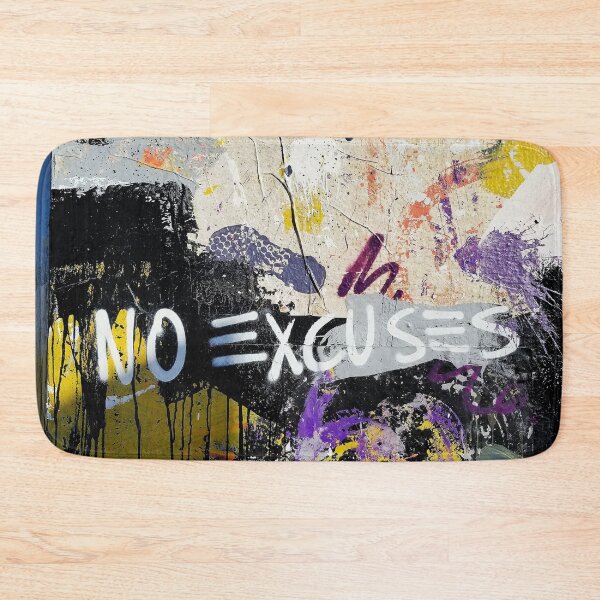 Item preview, No Excuses designed and sold by Aeroplane Tees.
