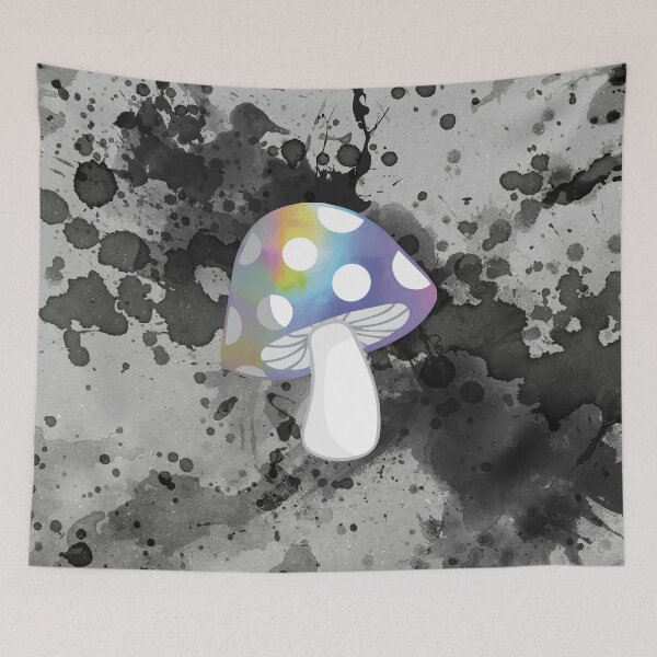 Item preview, Holographic Mushroom designed and sold by cdmarchant.