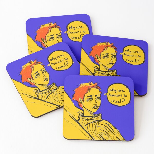 Item preview, "Why Are Humans So Cruel?" designed and sold by Chai Simone.