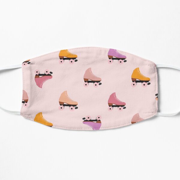 Roller Skate Print Flat Mask