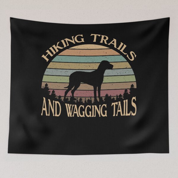 Item preview, Hiking Trails and Wagging Tails designed and sold by sesa10.