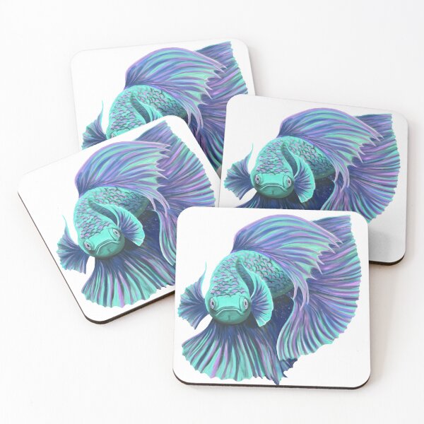Item preview, Purple Betta Fish designed and sold by Zurickdesigns.