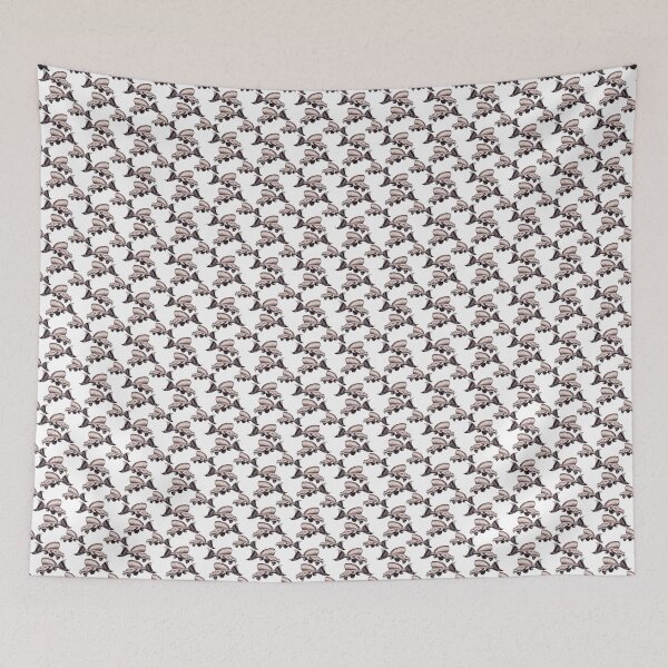 Item preview, Rhino Pleco Ballpoint Illustration Pattern  designed and sold by Hannah  Schmidt.