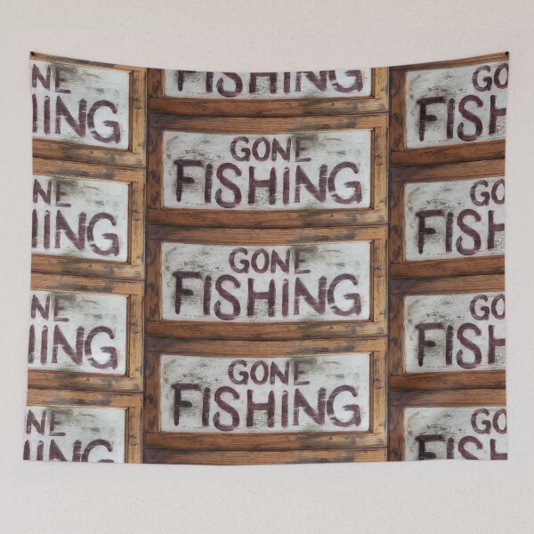 Item preview, Gone Fishing designed and sold by Lori Clough.