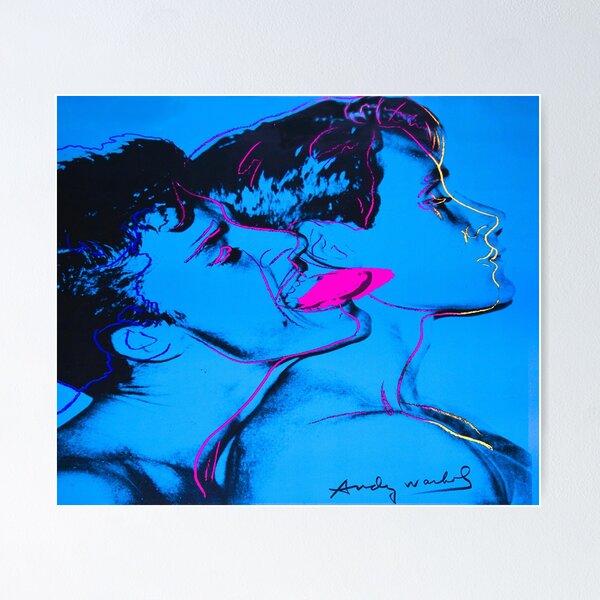Item preview, Andy Warhol QUERELLE Blue and Pink  designed and sold by lucasgaylon.