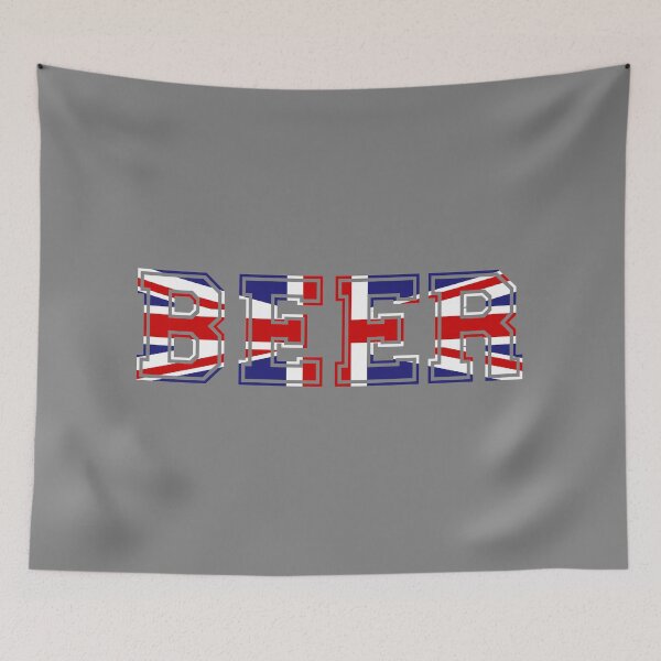 Artikelvorschau, UNION JACK (UK) BIERFLAGGE entworfen und verkauft von Byfab.