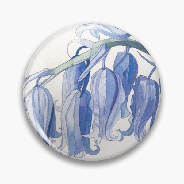 Item preview, Bluebells watercolour painting designed and sold by esvb.