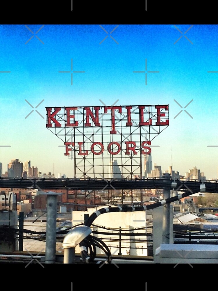 Kentile Floors - Downtown Brooklyn Skyline Photography by OneDayOneImage - Brooklyn Lovers by OneDayArt