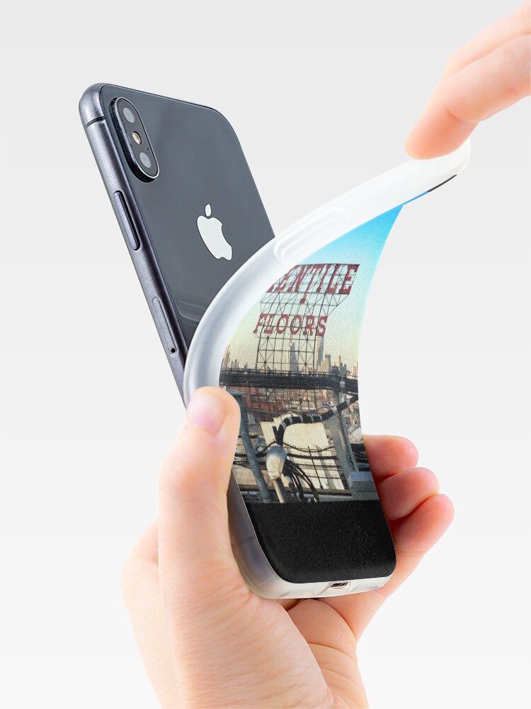Alternate view of Kentile Floors - Downtown Brooklyn Skyline Photography by OneDayOneImage - Brooklyn Lovers iPhone Case & Cover