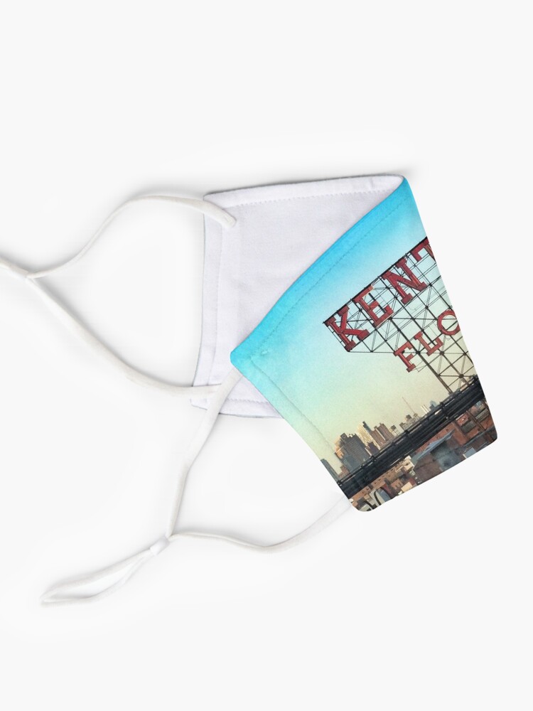 Alternate view of Kentile Floors - Downtown Brooklyn Skyline Photography by OneDayOneImage - Brooklyn Lovers  Mask