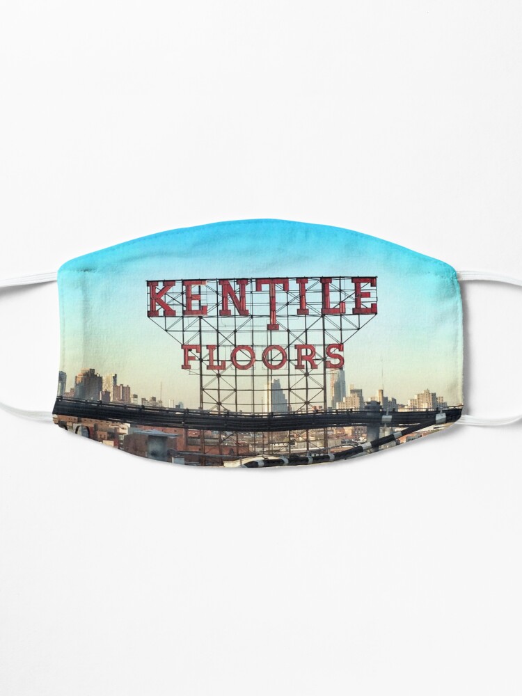 Alternate view of Kentile Floors - Downtown Brooklyn Skyline Photography by OneDayOneImage - Brooklyn Lovers Mask