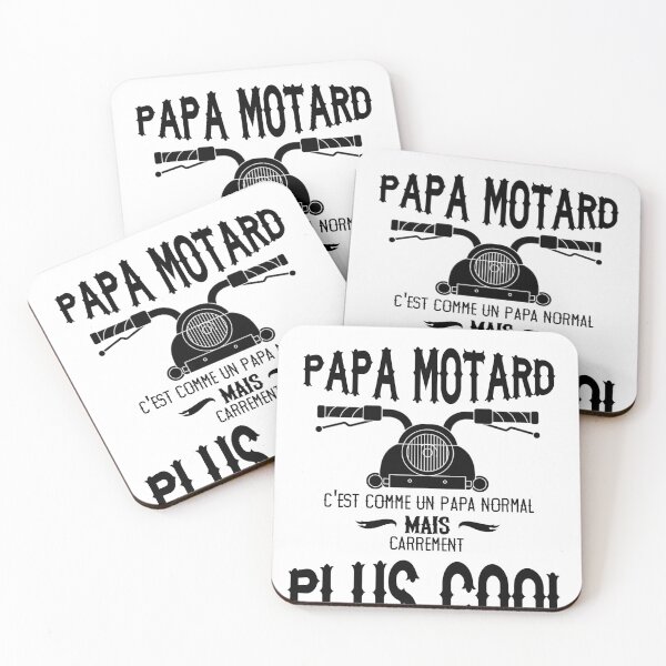 Item preview, Papa motard - Father's Day designed and sold by dualogy.