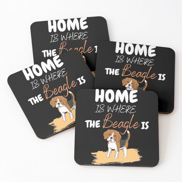 Item preview, Home Is Where The Beagle Is Cute Dog Gift designed and sold by brookes88.