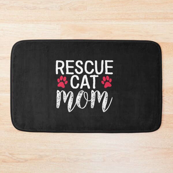 Item preview, Rescue Cat Mom best quotes  gift Idea ever -Cat Lover Best Rescue T-shirts -  Cats Funnels designed and sold by family1ststore.