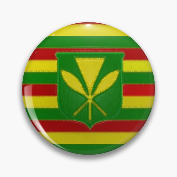 Item preview, Hawaii Traditional Kanaka Maoli Fancy Flag designed and sold by Havocgirl.