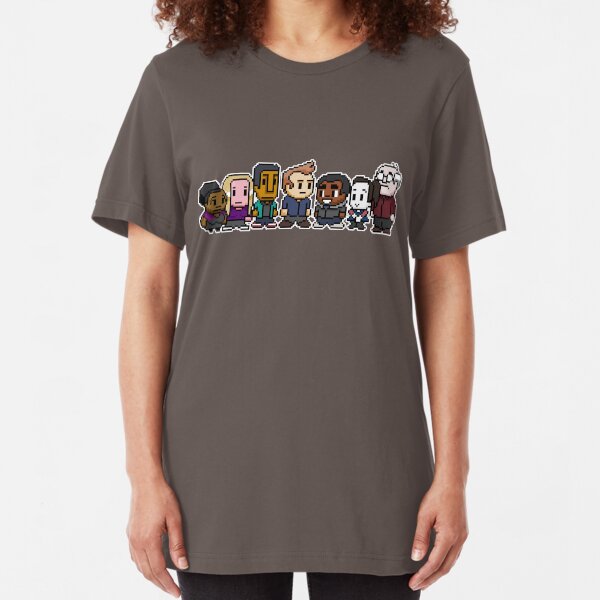 Pixel Community Slim Fit T-Shirt
