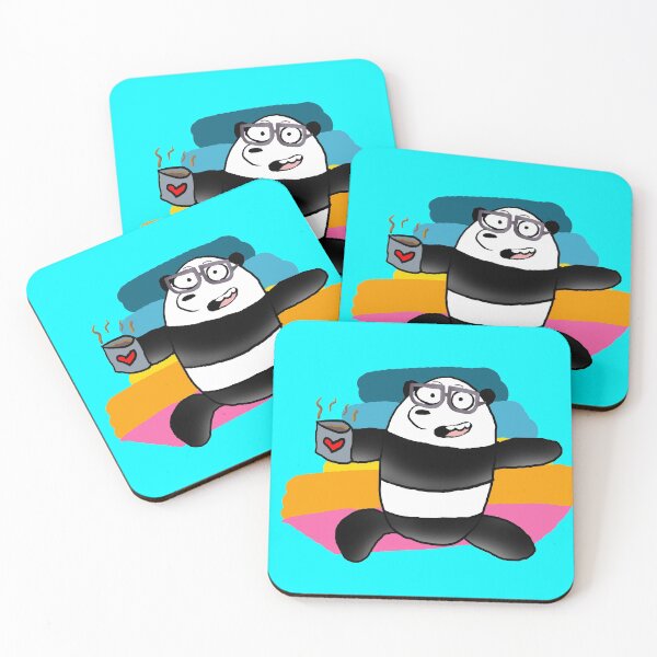 Item preview, Coffee Panda We Bare Bears designed and sold by kestrada2906.