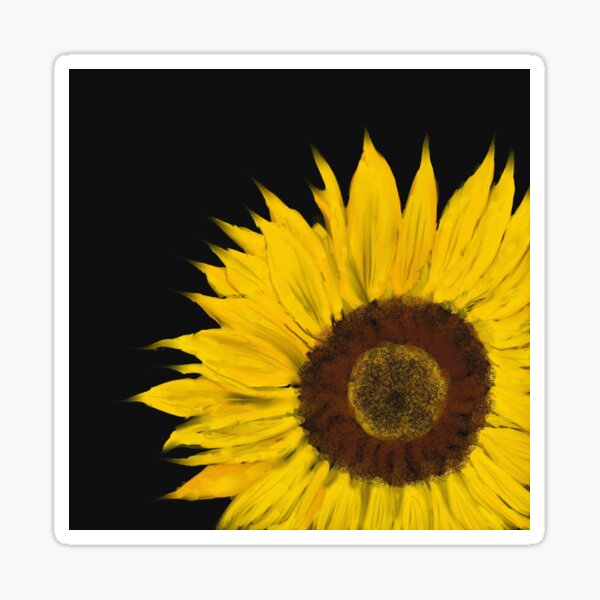 Sunflower Sticker