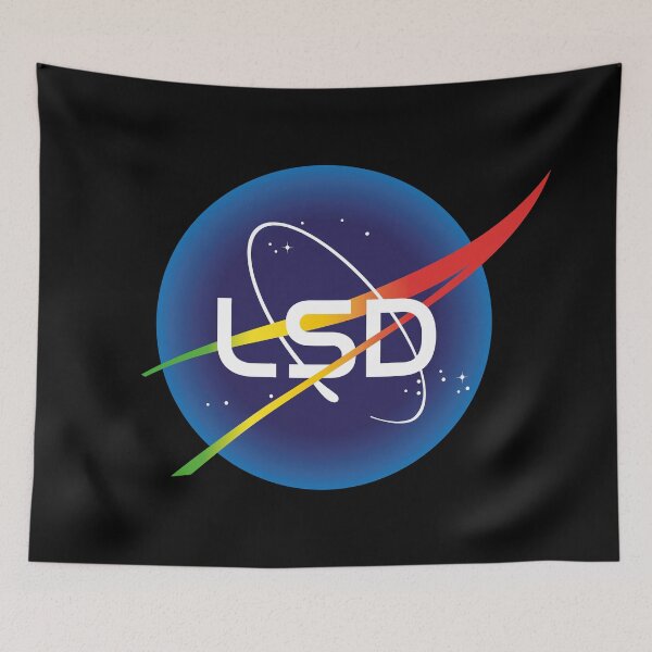 Item preview, Nasa Logo on Acid designed and sold by TRELAB.