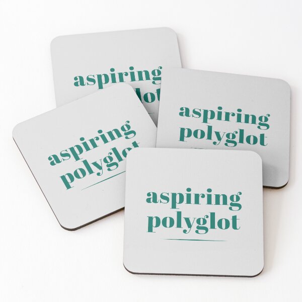 Item preview, Aspiring Polyglot! designed and sold by sweetstella.