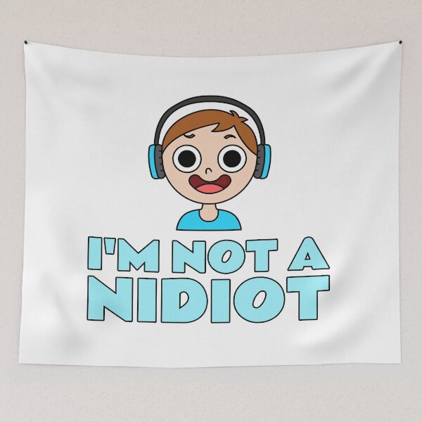 Item preview, I'm not a nidiot.  designed and sold by PrintPit.