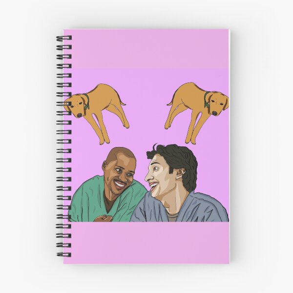 Item preview, Turk & JD love Rowdy (and eachother) designed and sold by SmelDraws.