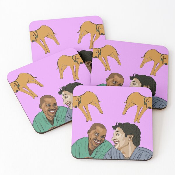 Item preview, Turk & JD love Rowdy (and eachother) designed and sold by SmelDraws.