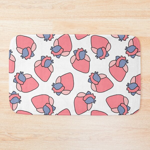 Item preview, human heart seamless pattern designed and sold by zizimentos.
