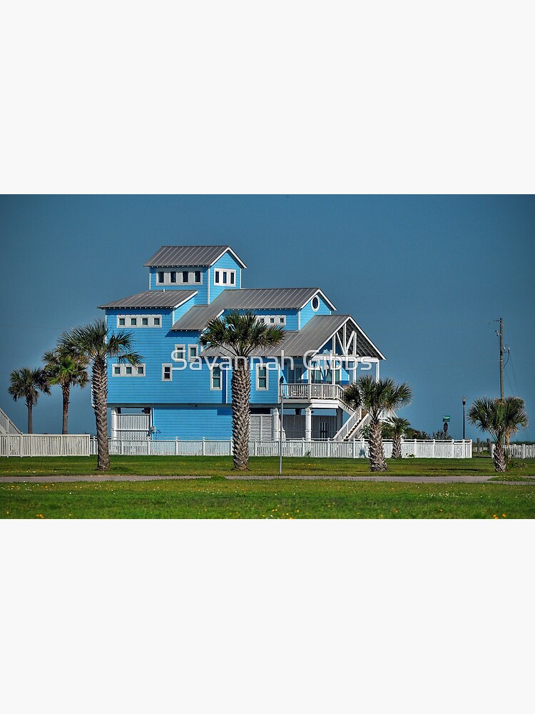 "West Galveston Beach House" Poster for Sale by venny Redbubble