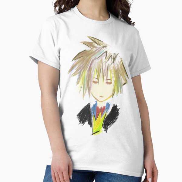 Item preview, Bosquejo de Kingdom Hearts 2 Sora designed and sold by winterchicken.